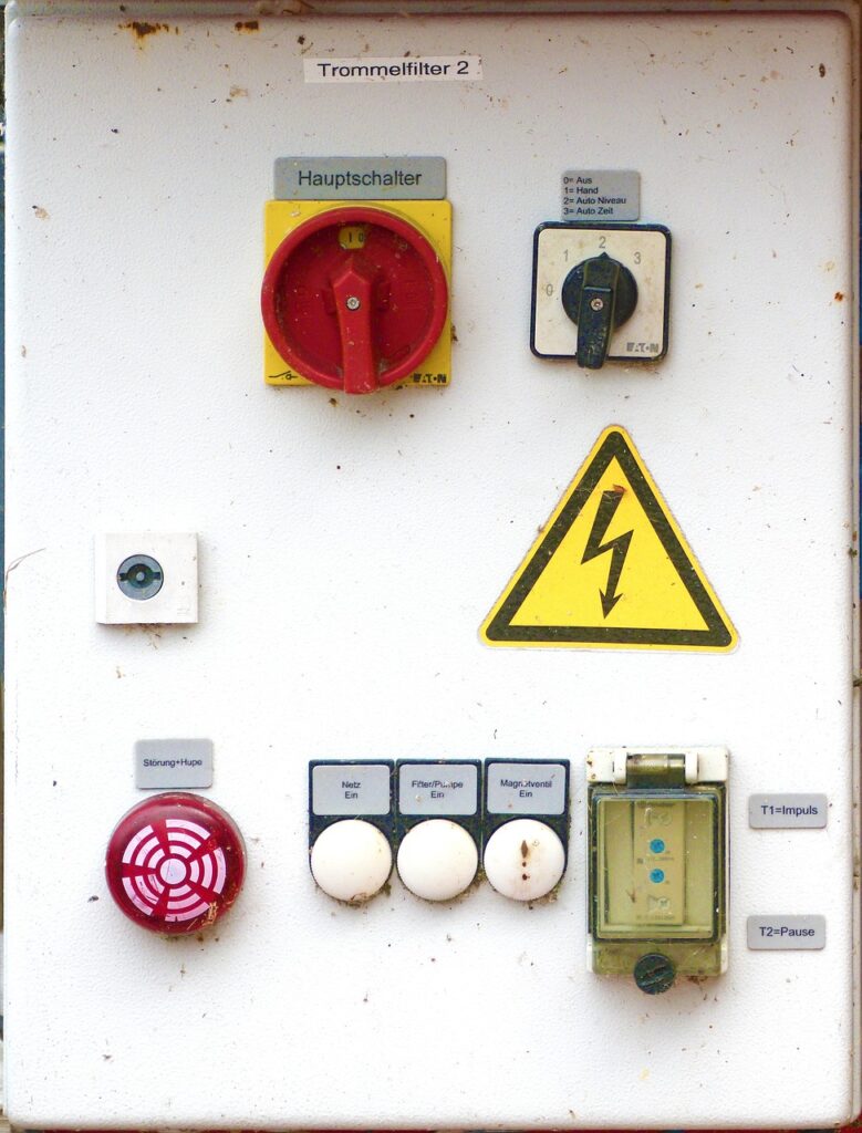 control box, switch, electrical engineering